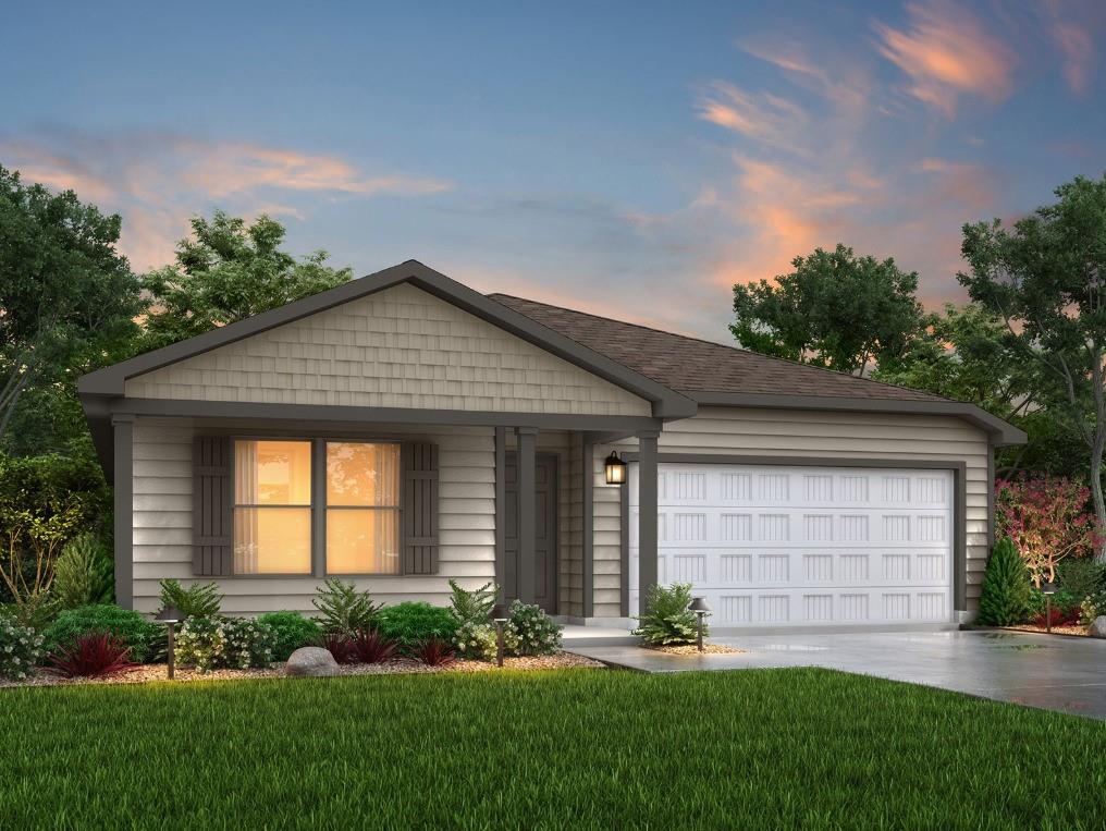 MLS# 21307262 - Built by NHC - Oct 2026 completion! ~ Model 1804-1 B1 - Monroe The Monroe Plan from our Liberty Series combines thoughtful design and everyday functionality, offering 4 bedrooms, 2 bathrooms, a 2-car garage, and 1,804 square feet of well-planned living space. This single-story home features a split-bedroom layout for added privacy. At the front of the home, you’ll find three secondary bedrooms, a full bathroom, and a conveniently located laundry room. A versatile flex room near the main living area offers the perfect space for a home office, playroom, or sitting area. The bright and open kitchen is the heart of the Monroe Plan, complete with an island and a clear view of the dining area and spacious family room. The primary suite is tucked away on the opposite side of the home, offering a private retreat with a walk-in closet and an ensuite bathroom.
