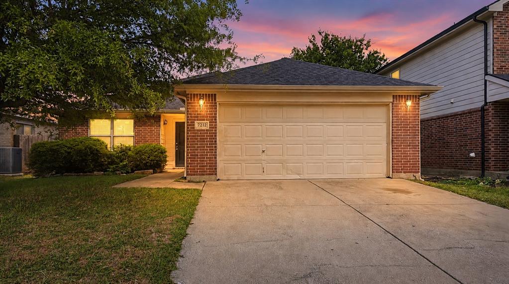 This bright, inviting home features a spacious open-concept living area designed for comfortable everyday living. The kitchen offers a large island ideal for meal prep, serving, or casual dining, along with ample cabinet storage. The primary suite includes a generous walk-in closet and an en-suite bathroom with dual vanities. Two secondary bedrooms are located at the front of the home, providing flexible space for family, guests, or a home office. Every bedroom includes a walk-in closet, and the home also offers both a linen closet and a coat closet for added storage. The combined laundry and pantry is conveniently designed and surprisingly roomy. Outside, the backyard provides a pleasant space to relax or enjoy outdoor activities. Recent updates include a new roof and gutters, as well as new vanity light fixtures in both bathrooms. With a convenient location near shopping and schools, this home is a wonderful opportunity you won’t want to miss.