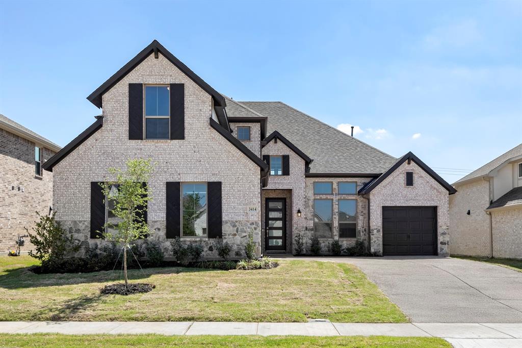 MLS# 21152793 - Built by Pacesetter Homes - Ready Now! ~ 3414 Verbena Crossing is a stunning home with the perfect blend of luxury and functionality and features a deluxe kitchen, media room, and versatile game room. The kitchen is a chefs dream with 36 deluxe cabinets, stainless steel appliances including a 30 cooktop, built-in wall oven, microwave, and dishwasher, along with pot and pan drawers, a pull-out trash drawer, a butlers pantry, and an undermount stainless steel sink. The deluxe master bath provides a relaxing retreat with a separate tub and shower, while the secondary bedroom serves perfectly as an in-law suite for added flexibility. Enjoy the elegance of brushed nickel light fixtures and added LED disk lighting in the game room and master bedroom. An open railing at the second floor enhances the homes spacious feel, and the 3-car garage offers ample storage and parking. With full gutters surrounding the entire home, every detail has been thoughtfully designed for comfort, convenience, and lasting beauty. Your Pacesetter Home comes equipped with a suite of smart features designed to enhance everyday living.-Ring Video Doorbell-Honeywell Smart T6 Thermostat for energy savings-WiFi-enabled Garage Door-Rainbird Wifi-capable Sprinkler System