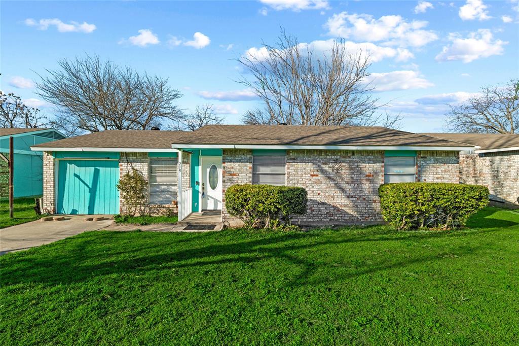Neat Clean Three Bedroom home conveniently located to shopping and major freeway.  Great Property for a Starter Home or scaling down.
A very functional floor plan with family room, breakfast area, breakfast bar, kitchen with built ins., washer and dryer closet.  Good size Primary bedroom with walk in closet.  Two other bedrooms with good closet space for the kiddos.  There is also a bonus room for a study or extra bedroom. Garage conversion with a portion for storage.  Easy to convert back to a One car garage.  Large backyard.  Storage building 16X08.