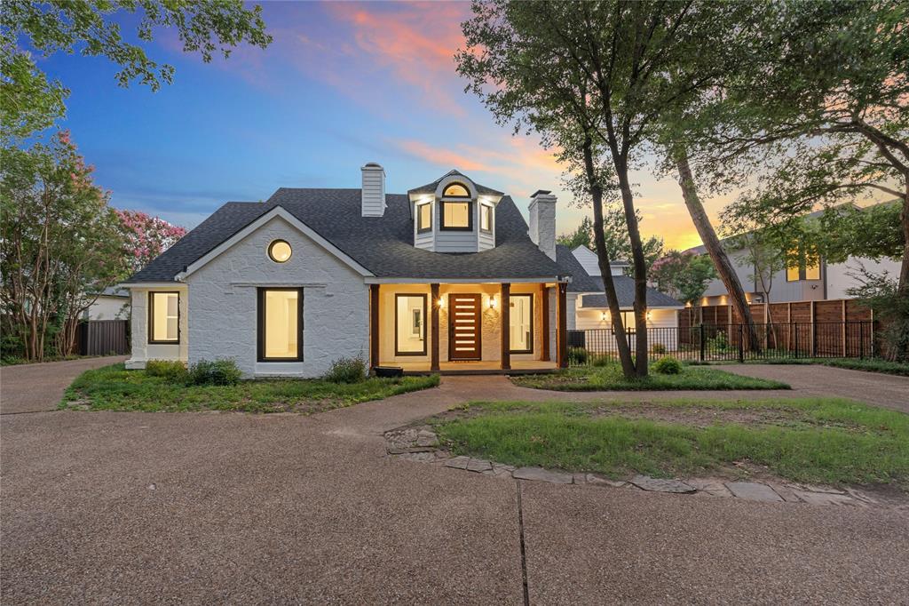 **OPEN HOUSE SATURDAY 1PM to 3PM** Ultra-Luxe Remodeled Home with Sparkling Pool, In-Law Suite, and Entertainer’s Floorplan! Conveniently located in highly sought after Casa Linda Estates, and near White Rock Lake. HUGE LOT .48 acres, this residence evokes an upscale vibe with a beautifully refreshed exterior, half-circle driveway, gated access, and an idyllic covered front porch.  Reimagined with the utmost attention to detail, the modern interior radiates elegance with an organically flowing floorplan, soaring entry ceilings, gleaming wood flooring throughout, designer color scheme, mood-inducing fireplace, dining area, and an expansive living room. Next-level culinary creations may be made in the chic gourmet kitchen featuring stainless-steel appliances, quartz counters, custom cabinets, waterfall island, and gas cooktop. Uniquely styled for discerning homebuyers, the primary bedroom dazzles with abundant closet space, vaulted ceilings, fireplace, and a private balcony overlooking the backyard pool. Blissful self-care is found in the attached en suite boasting a soaking tub, dual vanities, and a separate shower. Multigenerational appeal is satisfied with two secondary bedrooms with extra loft areas, as well as a two-story in-law suite featuring a separate entrance, kitchenette, and access to the pool.  Other considerations: oversized detached 2-car garage, dual laundry areas, NEW HVAC, NEW windows, fenced backyard, near shopping, and more!  Come see now, and experience true luxury every day in this one-of-a-kind home. Customize the outdoor space to your taste with a $10,000 seller credit toward landscaping.
