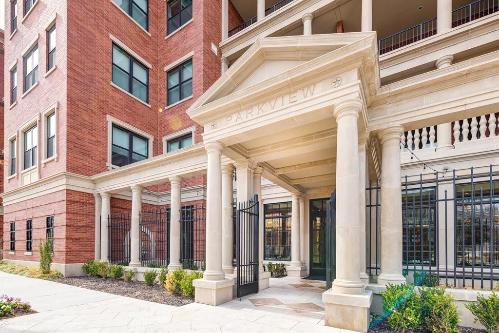 Discover the ultimate in luxury living with the premier Penthouse Residence 504, located in the sought-after Parkview Residences of Southlake Town Square. Experience sophisticated style with this beautifully designed open floor plan featuring two outside decks off the living and master bedroom, lavish marble porcelain sheet flooring, modern lighting, and a sleek linear fireplace, and the lock and leave flexibility is perfect for those who desire a hassle-free lifestyle.
Enjoy the convenience of a secure entrance and common living spaces on the first floor, secured parking, and direct elevator access to your home and the stunning rooftop deck. The deck is equipped with outdoor kitchens, and breathtaking veranda views of Lake Grapevine and beyond from its 6th-floor location. The Parkview Residences also offer exclusive amenities, including a private club room for dinners or parties, a yoga room and full workout gym, and a separate climate-controlled storage room.