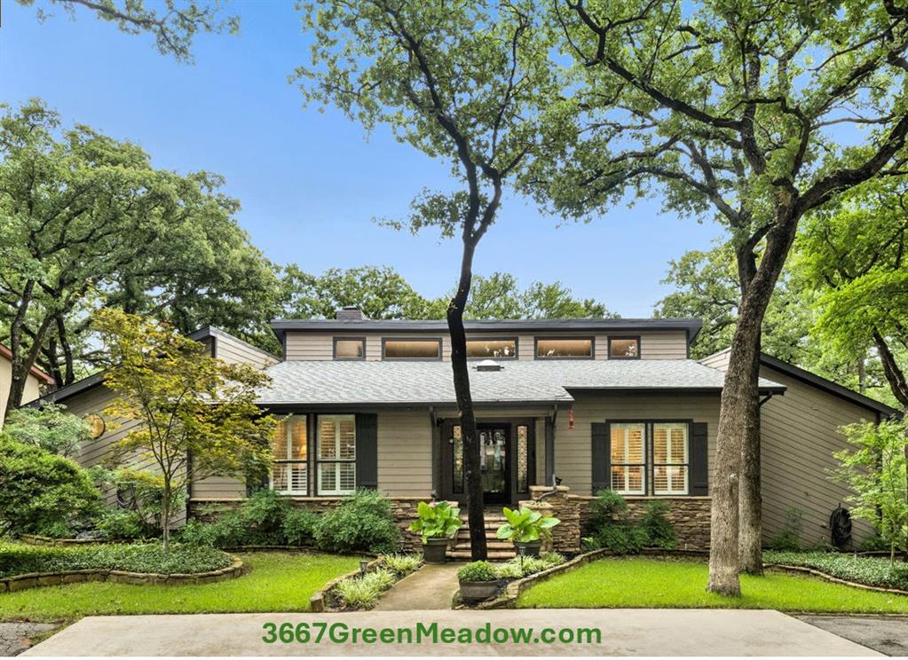 Wonderfully remodeled and updated home nestled among mature oak trees. Beautifully landscaped with natural and bordered garden beds, the property comes alive with seasonal bluebonnets and colorful wildflowers, creating a picturesque and inviting outdoor setting. This charming home offers a perfect blend of modern updates and natural beauty, providing a peaceful retreat with exceptional curb appeal.

Inside, soaring vaulted ceilings and abundant natural light enhance the open-concept design, while expansive windows frame scenic views that seamlessly bring the outdoors in. The spacious kitchen offers generous counter space, ample storage, and plenty of room to create your culinary masterpieces while gathering with family and friends. Thoughtfully updated throughout, this home combines modern comfort with the tranquility and beauty of its natural surroundings.