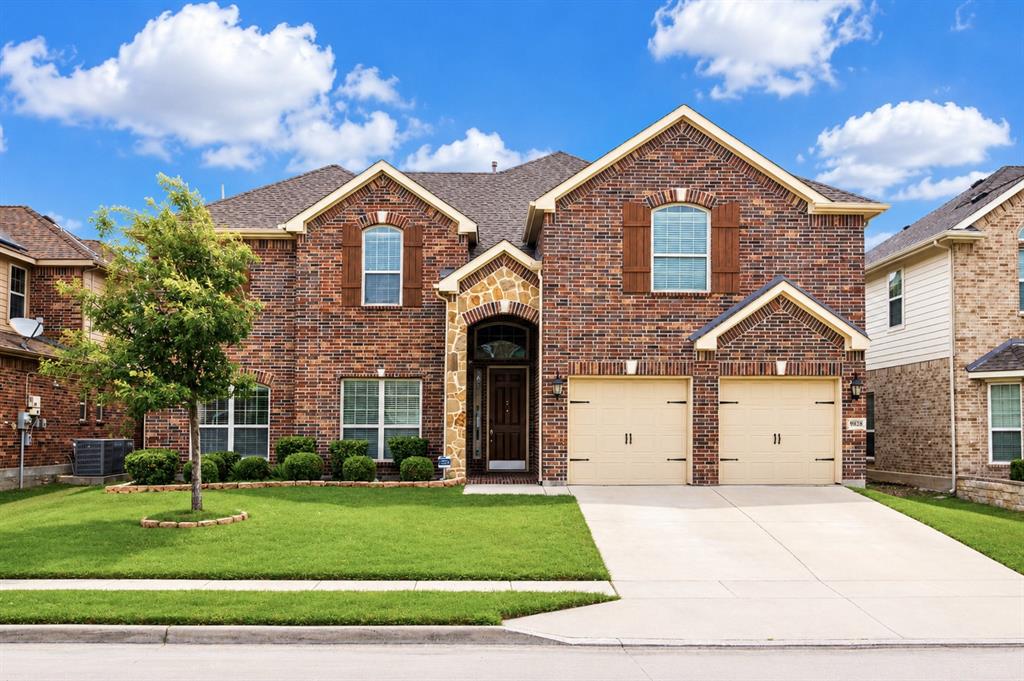 Beautiful and spacious 2-story home featuring 6 bedrooms, 4 full bathrooms, and over 4,500 square feet of living space. Open floor plan with large kitchen, granite countertops, stainless steel appliances, and generous living areas. Primary suite located on the first floor. Enjoy NO CARPET throughout the entire home, providing a clean and modern living environment. Ideally located just 5 minutes from Costco, H-E-B, major shopping, restaurants, medical facilities, and convenient highway access. Situated in the highly acclaimed Northwest ISD. Move-in ready and an exceptional value for the size and location. Schedule your private tour today!