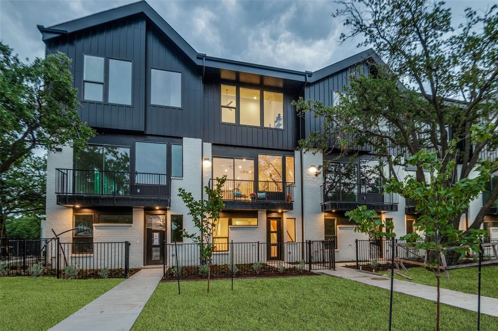 Welcome to Addison Reserve, a 31-unit, one-of-a-kind modern townhome community designed by AIA award-winning architects Far+Dang and built with superior craftsmanship by Cobalt Homes. Perfectly in the heart of the Addison entertainment district, this stunning development offers a blend of luxury, high-end design, smart technology, and walkable convenience near Addison’s top dining, parks, and entertainment.
These 3-bedroom, 3.1-bath townhomes range from 2,050 to 2,500 sq. ft., featuring an open floor plan, up to 10-ft ceilings, and large-scale windows for abundant natural light. Interior highlights include solid oak nail-down hardwood floors, premium quartz countertops, custom soft-close cabinetry, and a premium Bosch stainless steel appliance package. Spa like primary suite offers vaulted ceilings and five-fixture baths with double shower heads, backlit mirrors, and designer finishes.
Each home includes a private ground-floor gated courtyard, a second-floor balcony, & a full-size two-car garage pre-wired for EV charging. Smart home features such as a Nest doorbell camera, smart thermostat, myQ-compatible garage, and built-in security system add convenience and peace of mind.

Unbeatable Location: Walk to Addison’s best restaurants, enjoy nearby parks and trails, or take advantage of the free Addison Athletic Club just half a mile away. A 5-minute drive brings you to Whole Foods and Restaurant Row, while Legacy West, Dallas Galleria, and downtown’s entertainment districts are just minutes away. DFW Airport is a quick 30-minute drive. Residents get free membership to Addison Athletic Club with a one-time ten dollar application fee.

Experience modern luxury in an unbeatable Addison location. Call for a private tour today!