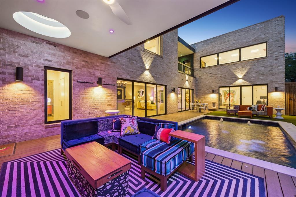 An entertainer’s dream and creative sanctuary, this distinctive residence—affectionately known as “the Art House”—offers bold design and everyday livability in the heart of Dallas. Ideally positioned between Henderson Avenue and Lower Greenville, it blends walkability with architectural presence.

Designed and custom-built by A.GRUPPO Architects, this 4-bedroom, 4.1-bath home spans ~4,900 square feet. Clean lines, striking architecture, and gallery-finish walls create a refined canvas for art or personal expression.

Flexible living spaces adapt to your lifestyle, including a dedicated studio ideal as an art space, gym, media room, or private retreat. Multiple living areas offer versatility for entertaining or everyday living.

A fully integrated Control4 system provides seamless control of audio, video, lighting, and security. Enter through a private gated courtyard with stamped concrete and steel accents. Inside, dramatic 20-foot ceilings anchor the main living area, flowing into the dining space and chef’s kitchen featuring Thermador and Bosch appliances. A courtyard-facing study offers an inspiring workspace.

An additional living area with a custom bar enhances the home’s entertaining appeal, while thoughtful design details create moments of surprise throughout.

Outdoors, enjoy a private resort-style setting with a heated pool, granite outdoor kitchen, and Hestan grill. The primary suite features a private balcony, expansive closets, and a spa-like bath. A guest suite and two additional bedrooms provide comfort and flexibility.


Just steps from the $120M+ Henderson Avenue development, this home offers a rare blend of architectural significance, smart functionality, and creative living.