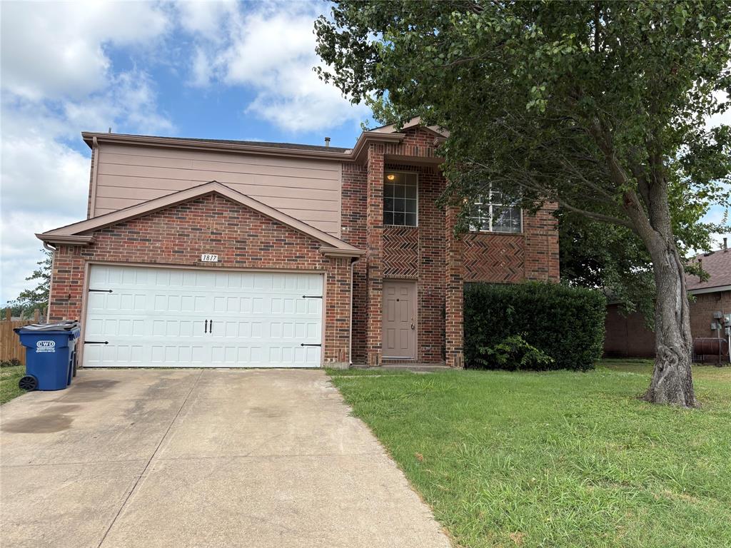 Large four bedroom home with two stories. New paint and flooring throughout. Open floorplan downstairs with ceramic tile. Bew carpet and tile upstairs. Large backyard for entertaining and kids.