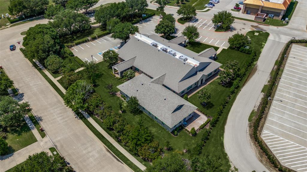 Professional Office Opportunity in Prime Flower Mound Location. Immaculate Class A, single-story office building offering over 10,000 square feet of thoughtfully designed professional space. Situated on a spacious 1.64-acre lot with over 50 dedicated parking spaces, this property is ideally suited for a corporate headquarters, training center, daycare or education center, or an investment property. See floor plan illustrating the unique 2,300 SF attached wing with own entrance, break room, and restrooms. 

Located just off of Justin Rd. FM 407, and minutes to I-35,  this property offers visibility and easy accessibility for clients, staff, and visitors alike. 

Key Features:

- Zoned for retail,office,daycare uses

- Several entry,exit points for flexible circulation or tenant division 

- Three canopy patio entrances 

- 50+ striped parking spaces

- Two contemporary break rooms 

- Training Room, conference rooms, executive suites with own entrances

- Monument Signage

- Accessibility! - 11.5 miles to DFW Int'l Airport, 32 miles to DT Dallas, 36 miles to DT Ft Worth