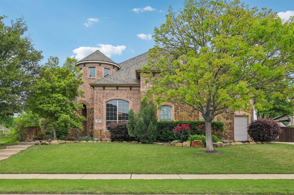 This former model home is truly a showstopper, filled with designer touches and elevated finishes throughout. From the moment you walk in, you’ll notice the attention to detail and thoughtful upgrades that set this home apart.

At the heart of the home is a well-appointed chef’s kitchen—perfect for both everyday living and entertaining. It features a 6-burner gas cooktop, double ovens, a spacious island, farmhouse sink, and an abundance of counter and cabinet space. Whether you’re hosting a dinner party or enjoying a quiet night in, this kitchen delivers both style and functionality.

If entertaining is your jam, the outdoor space will absolutely steal the show. Imagine grilling poolside while guests relax at the swim-up bar—this backyard was made for making memories. The expansive outdoor area offers the perfect blend of luxury and fun, creating your own private retreat right at home.

Situated on over half an acre, there’s still plenty of room for outdoor activities, play, or simply enjoying the open space. This is a rare opportunity to own a beautifully designed home with standout features, both inside and out, in the heart of Keller.