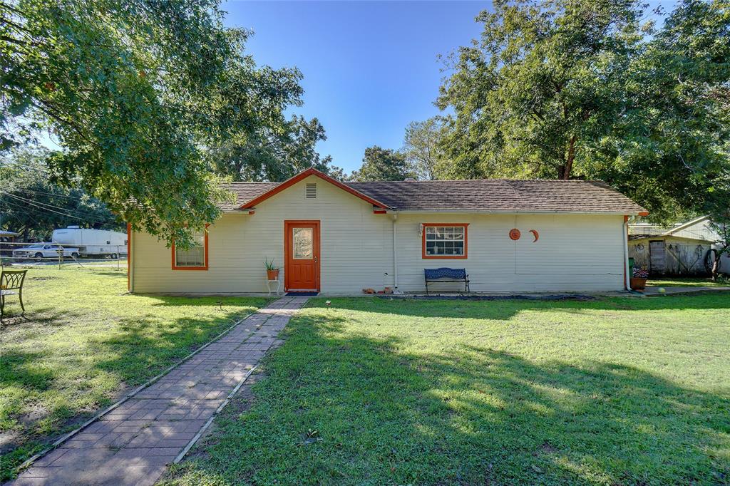 Being sold AS-IS. Inspection reports available. Gorgeous acre lot property very hard to come by in the city! Very nice curb appeal! This home offers 3 bedrooms and 2 bathrooms with a nice size living area. Bedrooms are nicely sized. Separate garage and carport. This beautiful property is fenced in with a gate for plenty of privacy! Very nice mature trees for plenty for shade. One of the largest as well as widest lots in the area! This home is conveniently located! Come and bring your special touches and make this home your own!