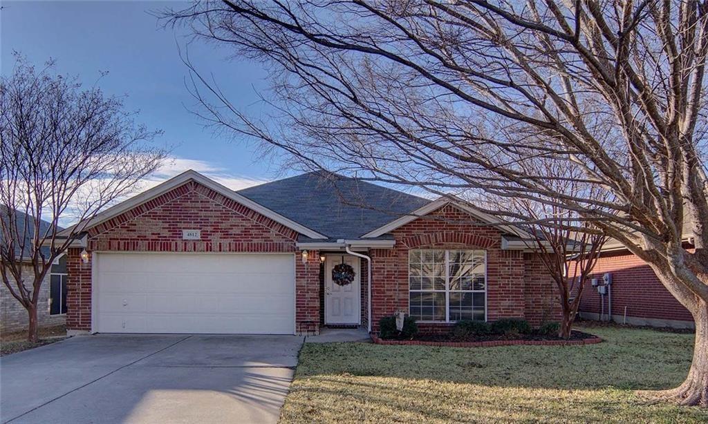 The home features 3 bedrooms and 2 bathrooms, with a traditional layout that includes a wood-burning fireplace and vaulted ceilings.home is move-in ready with granite countertops and stainless steel appliances in the kitchen, along with updated master bath, carpet etcThe property sits on a roughly 5,488-square-foot lot and includes a private backyard with a pergola, ideal for entertaining.It is situated within the highly-rated Keller ISD and provides residents access to community amenities such as a poo
