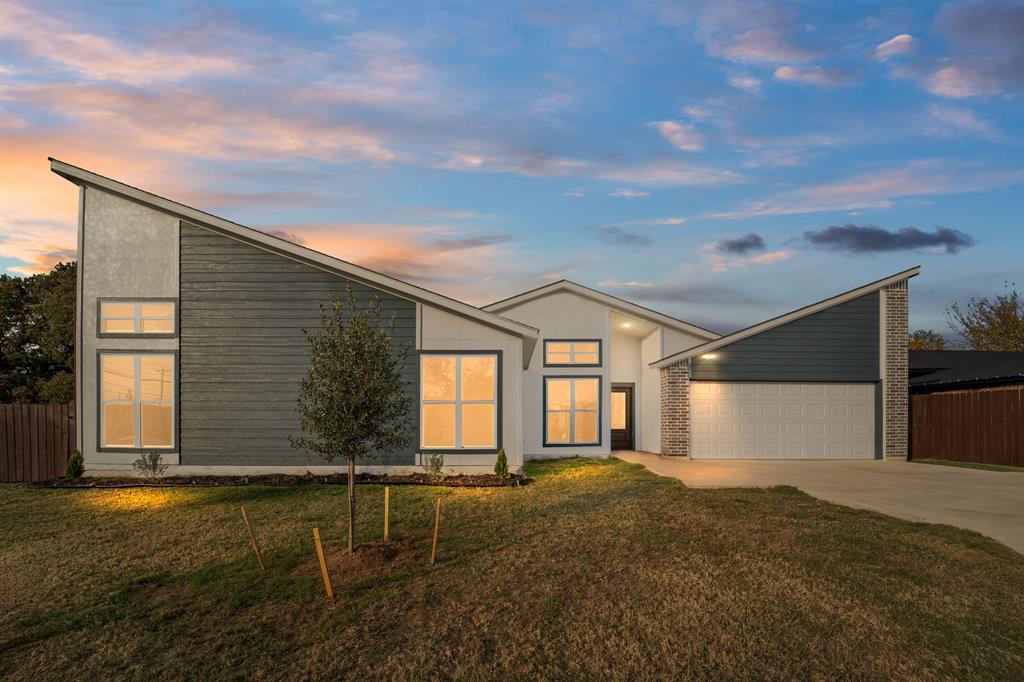 Come checkout this brand new, modern home in Balch Springs! This stylish three-bedroom, two-bathroom property offers a spacious open floor plan that's perfect for both relaxing and entertaining. Your culinary dreams will come true in the dazzling kitchen featuring granite countertops, white cabinetry, a huge white island with a sink, modern pendant lighting, a chic electric cooktop, and tons of storage. Unwind in the primary suite with its luxurious ensuite bathroom boasting dual sinks and a stylish shower with ceramic tile and a stone base. High ceilings run throughout the home, and there's a convenient laundry room and a large backyard for outdoor enjoyment.