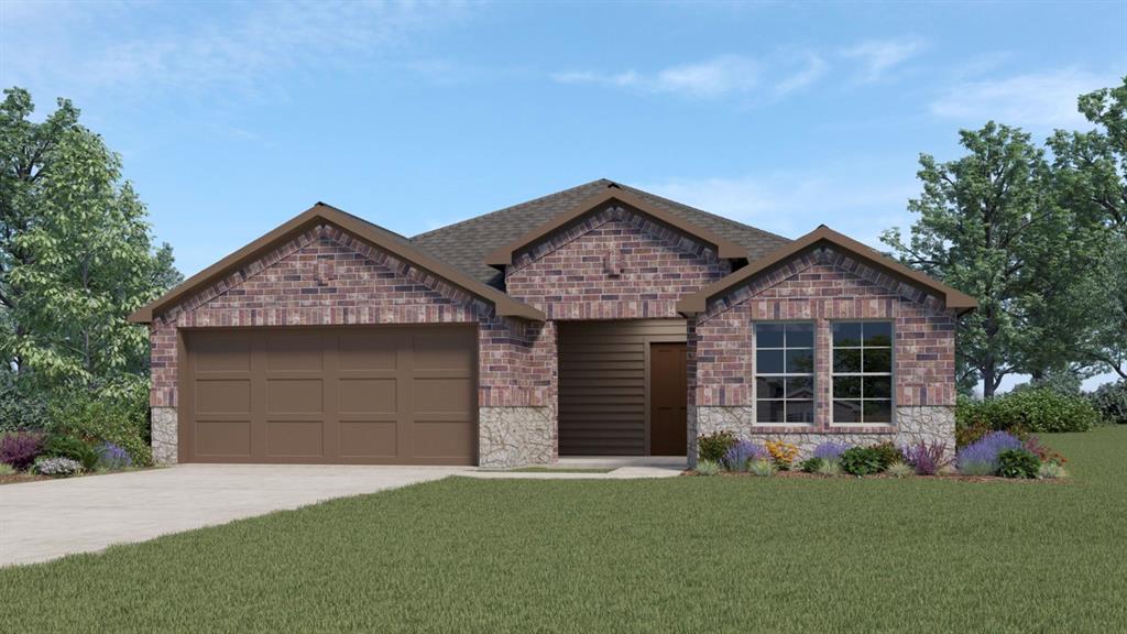 New! Super cute ope concept single story! Three bedrooms, two full baths, with covered patio. Home includes, island kitchen, granite counters throughout, LED lighting, full sprinkler system, professionally engineered post tension foundation, and much more!
Stonewyck Farms
Come visit our D.R. Horton community located in the charming small town of Ennis also known as the “Bluebonnet City”. Located off I-45 approximately 35.4 miles from Downtown Dallas. The city of Ennis boosts the Big O Speedway, bluebonnet trails, area parks, Lake Bardwell, a drive-in movie theater, historic museums, and more! Stonewyck Farms features one- and two-story open-concept floorplans from 1,294 to 2,352 sf, with LED ceiling mounted lights throughout, and name-brand wood laminate flooring in family, kitchen, entries, and hallway. Stonewyck Farms offers something for everyone!