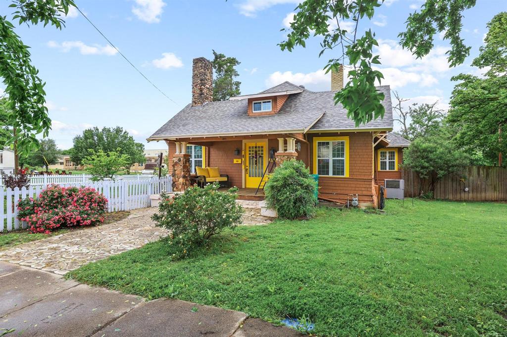 Classic Early-1900s Craftsman on Oversized Corner Lot
Large Craftsman-style home built in the early 1900s, offering 4–5 bedrooms and 3 full bathrooms. This charming property features some original light fixtures that highlight its historic character, along with thoughtful updates including a wood deck and fencing. Mature landscaping surrounds the home, creating a peaceful, established setting. The wood details, hardwood floors, and beautiful doors set this home apart with elegance of days gone by. 
Situated on a large corner lot of approximately one-half acre within the city limits of Honey Grove, TX — proudly known as “The Sweetest Town.” Additional amenities include an oversized two-car detached garage and ample outdoor space for entertaining or future expansion.