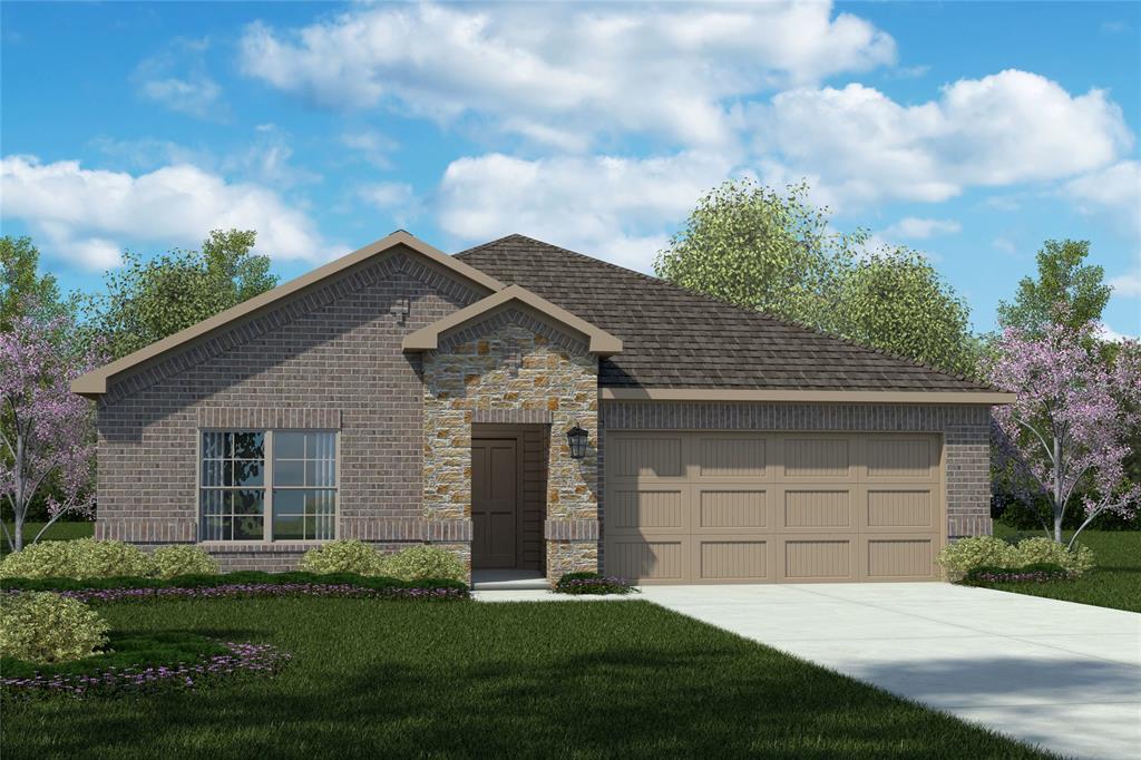 Brand-new D.R. Horton home in the Lankford Farms community located in Cleburne and Cleburne ISD! This thoughtfully designed single-story Natchez floorplan Elevation B, features 4 bedrooms, 2 bathrooms, and a 2-car garage with an open-concept layout that connects the family room, dining area, and modern kitchen to create an easy flow for everyday living. The kitchen is well-appointed with quartz countertops, 36” upper cabinets, stainless steel appliances, electric range, stainless steel drop-in sink, a center island, and a walk-in pantry-offering both functionality and style for cooking and entertaining. The private primary suite includes an en-suite bath with dual quartz vanities, an oversized shower, and a walk-in closet located off the bathroom. Quartz vanity tops are also included in the secondary bathroom, and luxury vinyl plank flooring is installed throughout all main areas and wet zones. This home is built with energy-efficient construction and equipped with America’s Smart Home Technology, plus exterior enhancements including a covered back patio, full sod, sprinkler system, privacy fencing, and landscaping. The John Warren Sports Complex is nearby, offering opportunities for outdoor recreation and sports enthusiasts. Historic downtown Cleburne is less than two miles away, providing convenient access to unique shops, restaurants, and cultural attractions. Lake Pat Cleburne is only a 10-minute drive, perfect for boating, fishing, and swimming.