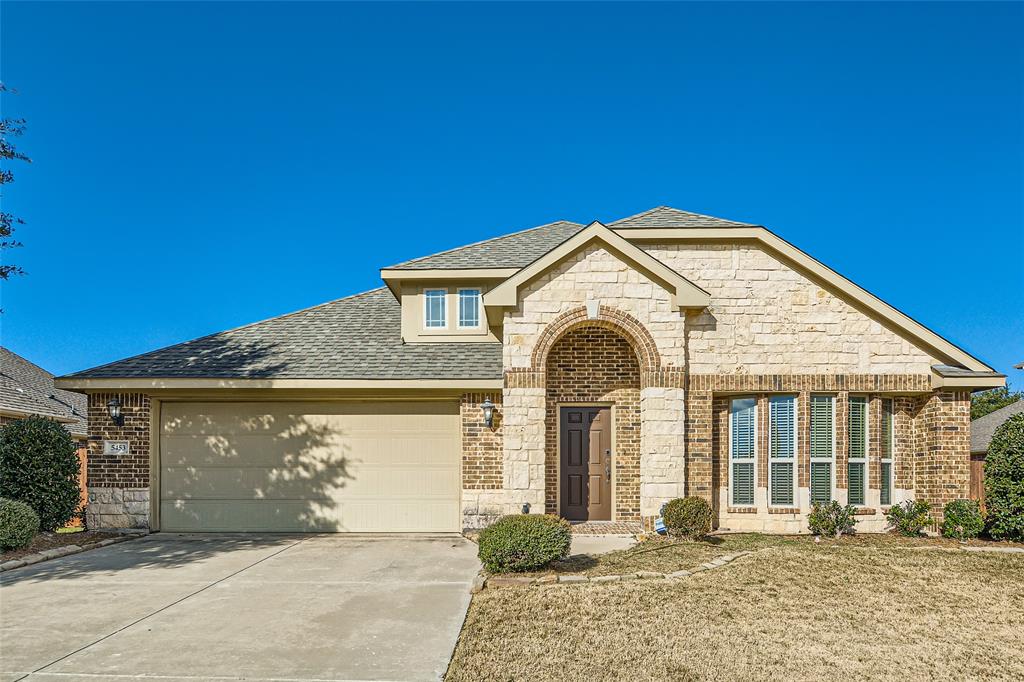 Embrace the charm of 5453 Red Rose Trail. This residence is situated conveniently close to the Elementary school. The neighborhood itself is a haven of amenities, boasting a refreshing pool, a delightful park, and a serene catch-and-release fishing pond. Step into the 2015-built Bloomfield beauty that unfolds a thoughtfully designed floor plan. The oversized primary suite with a sitting area becomes your personal retreat, and the split bedroom layout ensures privacy for all. Upstairs, a versatile game room provides additional recreational space. The kitchen, adorned with stainless steel appliances, granite countertops, a large island, and ample storage, becomes the heart of the home. Step outside to the covered back patio, complete with an adorable swing—a perfect spot for relaxation. With three bedrooms on the first floor and a fourth bedroom, full bath, and game room on the second, this home caters to diverse needs. The second living area can easily transform into an office.