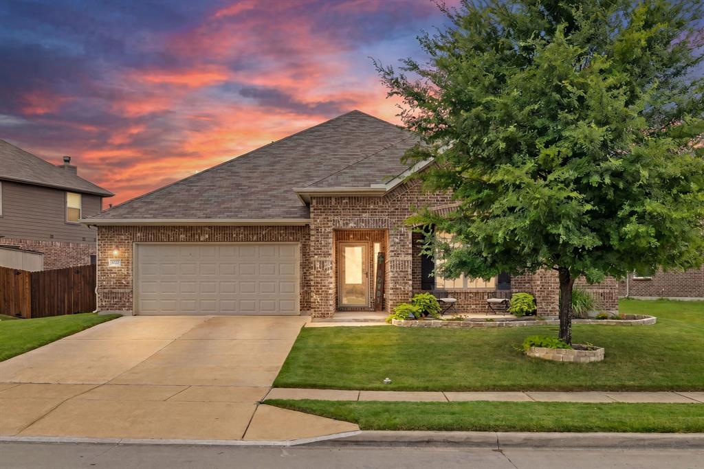 Welcome to 1020 Crest Breeze, where thoughtful design meets everyday comfort. Built by Beazer Homes and featuring the sought-after Blakely floor plan, this spacious single-story home offers room to spread out, gather together, and enjoy the moments that matter most.

With 4 bedrooms, 2.5 bathrooms, a dedicated office, and a rare tandem 3-car garage, the layout is as functional as it is inviting. The heart of the home is the open-concept living area, where a cozy fireplace creates the perfect backdrop for family movie nights, holiday gatherings, or simply unwinding after a long day. The private office provides flexibility for working from home, a playroom, hobby space, or whatever fits your lifestyle.

The kitchen and living spaces flow effortlessly together, creating a natural setting for entertaining and everyday living alike. Just beyond, the expanded covered patio extends your living space outdoors, offering the perfect spot for morning coffee, weekend barbecues, or relaxing evenings under the Texas sky.

Practical features haven't been overlooked, including an oversized utility room with space for an additional refrigerator and a tandem garage that provides plenty of room for vehicles, storage, a workshop, or recreational toys. 

Located within highly acclaimed Northwest ISD, this home combines modern comfort, flexible living spaces, and a location you'll love coming home to.