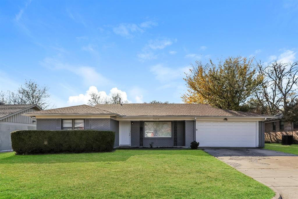 Charm and curb appeal abound for this Fort Worth home! Step inside the inviting foyer and into the well-appointed living room, which is positioned at the front of the home. Through the dining room and the breakfast nook you'll find the kitchen, which boasts stainless steel appliances, hard surface countertops, and ample storage. This ranch style floorplan is rounded out by the primary suite and two secondary bedrooms. Come and see for yourself the possibility that this home has to offer!
