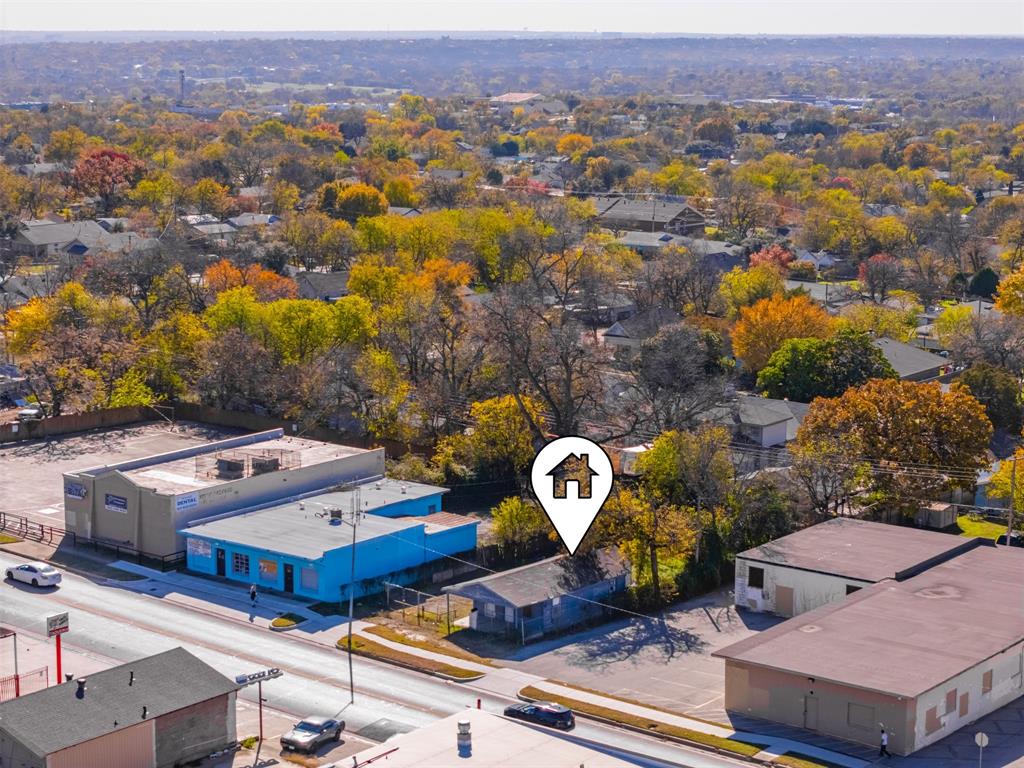 ZONED E NEIGHBORHOOD COMMERCIAL. The ideal lot for your new business, situated with a front facing view of Azle Avenue with consistent traffic. There is an existing property that is a complete renovation or tear down, selling for the land. Located within minutes of the Stockyards, Downtown Fort Worth and so many of Fort Worth's most popular spots.