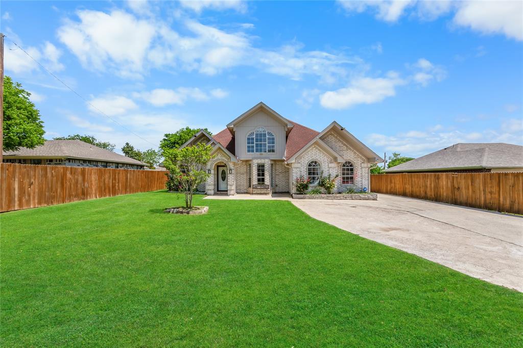 Spacious and versatile home situated on an oversized .342-acre lot in the desirable Lake Crest Estates- with NO HOA! 
This beautifully maintained property offers 5 bedrooms + enclosed office or bonus room, making it ideal for large families, multi-generational living, or work-from-home flexibility.
 Inside, you’ll find two expansive living areas, two dining areas, a light-filled open layout, and a functional kitchen with island that flows seamlessly into the dining space—perfect for everyday living and entertaining. The home features 3 bathrooms, generous bedroom sizes, and a unique upstairs balcony retreat overlooking the backyard.
 Step outside to enjoy a true entertainer’s setup with an oversized yard, recently added large covered Pergola & new fully enclosed 4,000 sq ft Wood Privacy Fence with a gated entrance. 
 In addition to the rear J-swing 2-car attached garage, the property also features a rare detached 2-car garage—ideal for a workshop, gym, or additional storage. The extended driveway provides ample space for additional parking. 
 Recent updates also include fresh interior & exterior paint and updated flooring, downstairs remodeled full bathroom, Solar-powered exterior lighting to brighten the property and perimeters at night.
 A rare opportunity to own a large, flexible home with land, multiple garage spaces, and no HOA restrictions at an exceptional value.