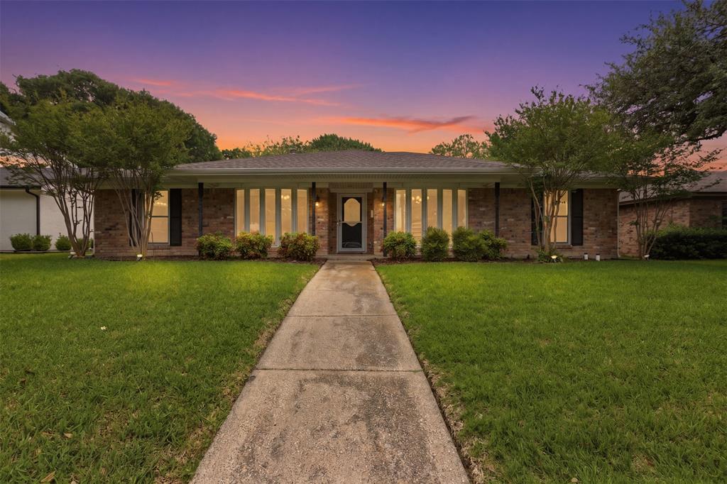 Located in East Dallas’ Lochwood Meadows neighborhood approximately 1 mile from White Rock Lake Trail and 2 miles from the Dallas Arboretum, this move-in-ready ranch-style home offers 3 bedrooms, 2 full baths, and 2,068 square feet of functional living space. Situated on a tree-lined interior lot, the home features hand-scraped hardwood flooring throughout the main living areas, an open-concept layout, and large windows overlooking the fenced backyard and covered patio.

The kitchen includes granite countertops, stainless steel appliances, crisp white cabinetry, and direct access to the dining area for everyday living and entertaining. A flexible front living area can function as a home office, study, or additional sitting area. The split-bedroom layout provides separation between the primary suite and secondary bedrooms. Updated bathrooms feature granite surfaces, tile finishes, and modern fixtures. Attached 2-car garage with convenient access to Northwest Highway, I-635, and US-75 connecting White Rock Lake, Downtown Dallas, shopping, dining, and surrounding East Dallas destinations. Explore the 3D and video tours for a full walkthrough.