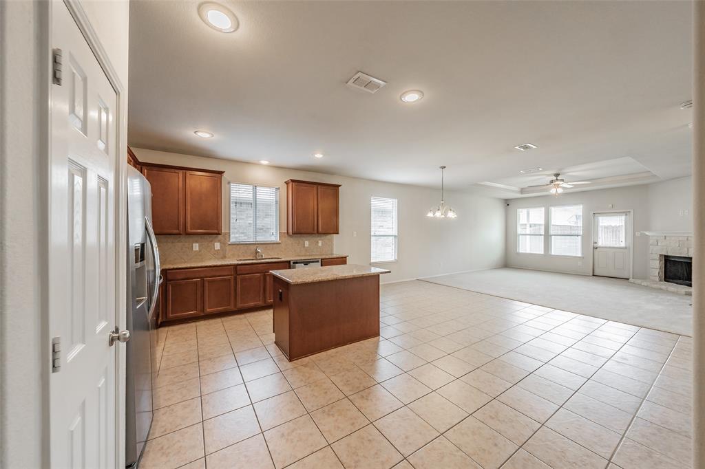 Sellers are very motivated and are offering $10,000 in concessions.

Welcome to this beautiful one-story Compton Plan located in the desirable Bar C Ranch community. This thoughtfully designed home offers 3 bedrooms, 2 bathrooms, and 1,948 square feet of comfortable living space, complemented by a striking brick and stone exterior and a 2-car garage.

Inside, enjoy an open-concept layout with tray ceilings and a cozy family room fireplace with stone surround, perfect for everyday living and entertaining. The kitchen features granite countertops, a stylish tile backsplash, and plenty of workspace for cooking and gathering. Additional upgrades include rounded drywall corners throughout the home, adding a refined finish.

Step outside to a covered patio, ideal for relaxing or hosting guests. Located in a growing Fort Worth community with convenient access to shopping, dining, and major roadways, this home combines modern design, quality craftsmanship, and move-in-ready convenience.

Don’t miss the opportunity to own this stunning home in Bar C Ranch.

This beautiful property is back on the market, due to no fault of the sellers.  Financing fell through right before closing. Inspection was completed, and all requested repairs have been addressed.  Home is now fully turn-key and ready for a new buyer.