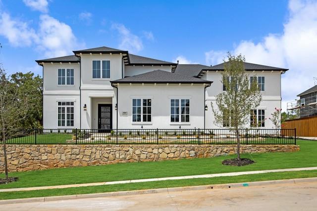 Welcome home! Nestled on over half an acre in the highly sought after Southlake Meadows neighborhood within the Carroll ISD school path, this Toll Brothers home exudes elegance and sophistication. The house boasts a grand curved staircase with dual balconies. The main floor primary suite offers a tranquil oasis with expansive views of the large backyard, complete with a spa-like oversized corner shower and dual walk-in closets. Seamlessly blending indoor and outdoor living, a sliding glass door in the great room invites nature inside, perfect for entertaining or unwinding in style. Additional features include a stately office with a sunken wine room, a gourmet kitchen with a large quartz island, a private guest suite, and multiple junior suites for unparalleled comfort. Other bonuses include a game room, media room, and ample laundry facilities. Every aspect of luxurious living is catered to in this exceptional residence. Come tour this property today and prepare to call it home!
