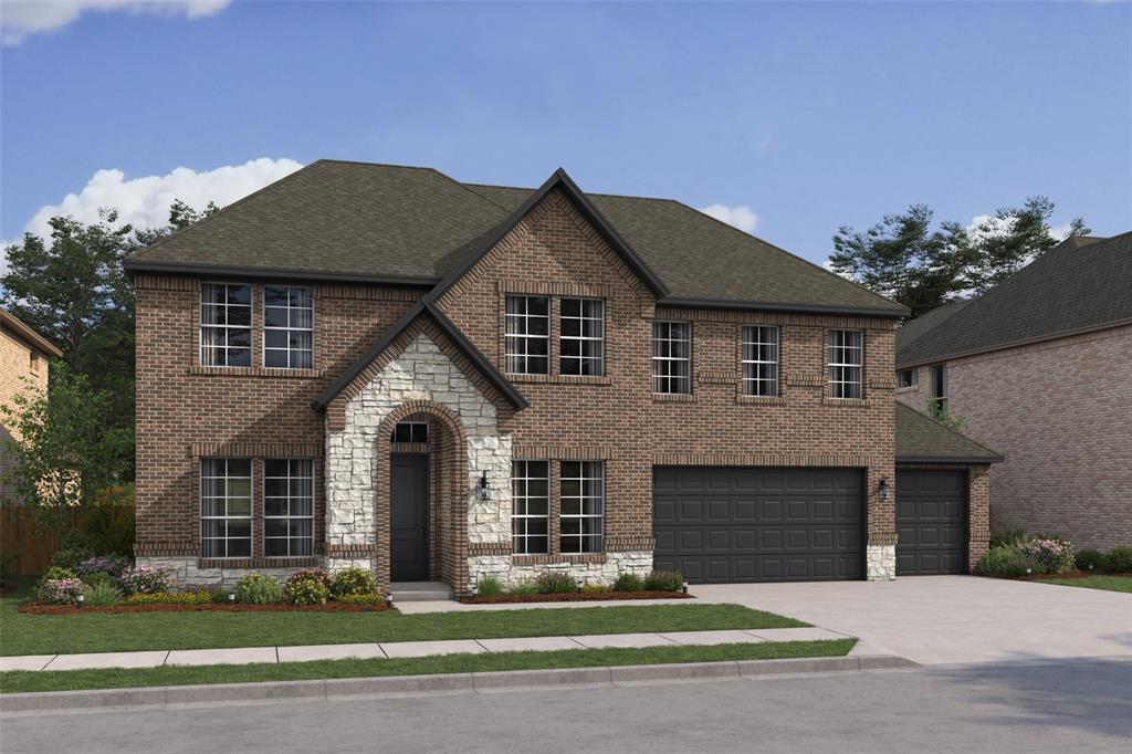 Located in Wylie ISD! This stately 2-story home provides a comfortable open floorplan with an Extra Suite off the foyer - perfect for guest stays. The convenient home office provides a space to focus and get work done. The kitchen features a spacious island and overlooks the well-lit great room with cozy fireplace, looking out at the covered patio through a wall of windows. In from the garage, a HovHall with valet and laundry room keep your home tidy. The primary suite includes a private bath and a walk-in closet. A versatile upstairs loft and 3 secondary bedrooms allow for comfort for all.