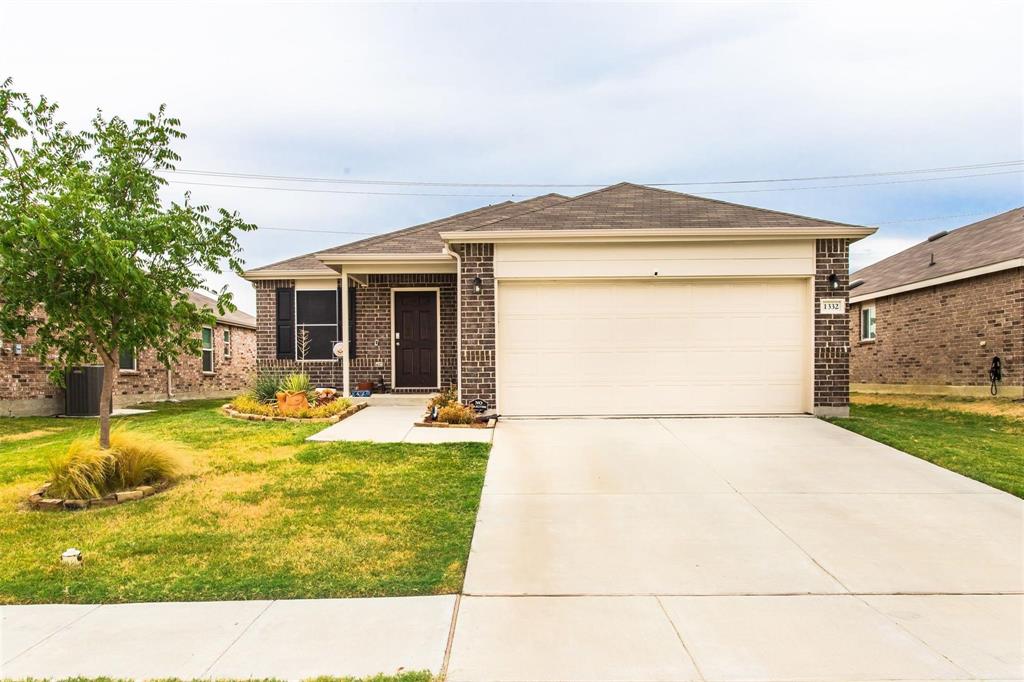 Welcome to this inviting 3 bedroom 2 bathroom home nestled in the sought-after Winn Ridge community that offers many amenities including a splash park, pool, and trails perfect for walking, jogging, and biking. This home boasts an open-concept design that is perfect for entertaining.  The kitchen showcases stainless steel appliances, refrigerator included and washer and dryer negotiable, custom tile backsplash, and elegant granite countertops.  The main areas feature luxury vinyl plank flooring providing both durability and style, while the bedrooms and living room include Premier Berber carpeting.  Conveniently located near Highway 380, Dallas North Tollway, and I-35, this home offers easy access to a variety of restaurants, shopping centers, and restaurants ensuring that every necessity is just moments away.  Don’t miss the opportunity!
