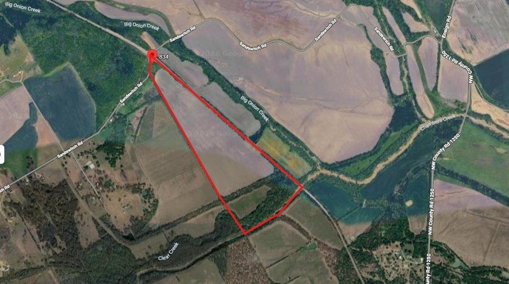 Discover your dream property with this income-producing farm, ideal for creating a homestead, ranch, or hunting cabin. Boasting over 800 feet of stunning Chambers Creek frontage, the land naturally attracts an abundance of wildlife, including deer, turkey, hogs, and more. Surrounded by towering, mature trees, the property offers breathtaking views and is the perfect backdrop for enjoying the beauty of serene Texas sunsets. Whether you're looking to start a farming venture or establish a peaceful retreat, this exceptional piece of land has everything you need to make it your own!

This 116-acre property unfolds with fertile soil, ideal for agriculture and rich with potential. The land supports varied wildlife, making it a hunter’s paradise, teeming with deer, turkey, and quail. Envision equestrian pursuits, sustainable farming, or a bespoke country retreat. With its blend of natural beauty and utility, this land is a canvas for your vision.