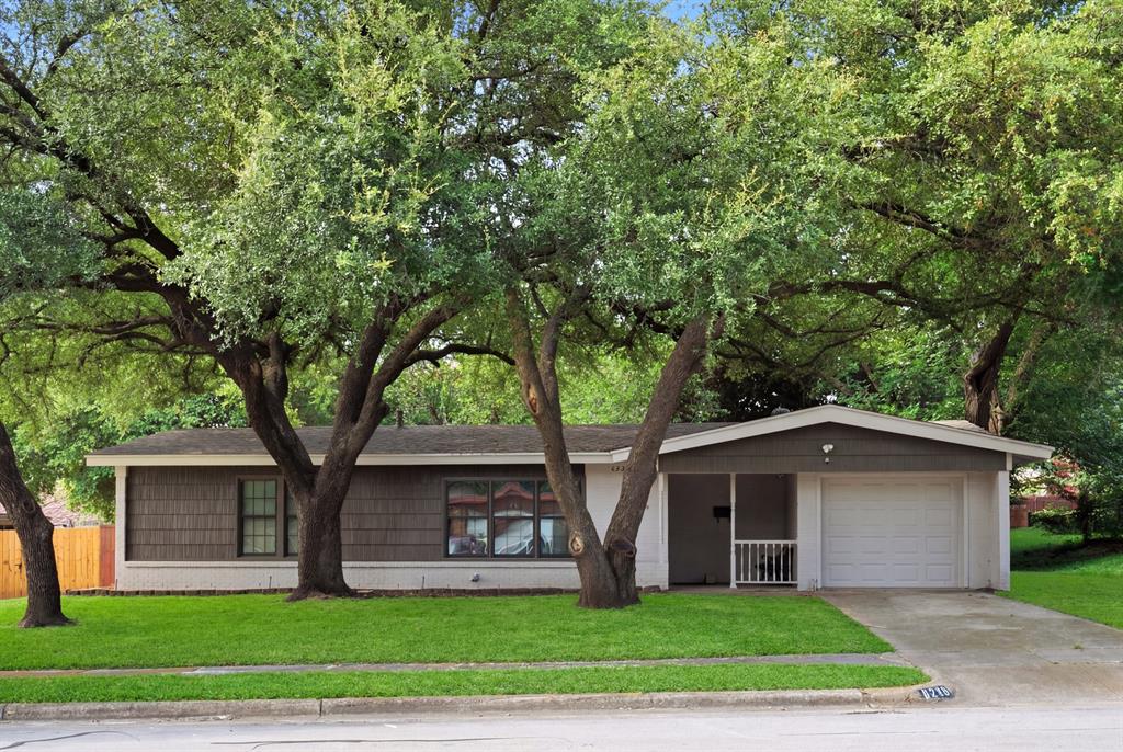 Fresh interior paint, brand-new carpet, and an oversized, tree-shaded lot make this move-in-ready Fort Worth home an exceptional opportunity. Thoughtfully maintained, this charming single-story residence offers bright, inviting living spaces with crown molding, abundant natural light, stainless steel appliances, gas cooking, and a functional layout designed for comfortable everyday living. Spacious bedrooms provide flexibility for family, guests, or a home office. Outside, the expansive backyard features mature shade trees, a covered deck, a storage building, and plenty of space to relax, entertain, garden, or personalize to fit your lifestyle. Conveniently located near shopping, dining, parks, and major commuter routes, this home combines comfort, convenience, and a generous outdoor setting in an established Fort Worth neighborhood.