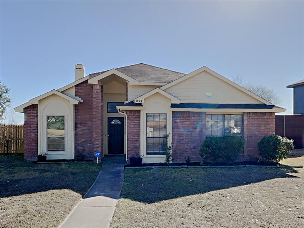 Charming one-story home featuring an open-concept layout, vaulted ceilings, and beautiful wood-look flooring throughout. The spacious living room offers a striking brick fireplace and plenty of natural light, creating an inviting space for relaxing or entertaining.
The kitchen provides ample cabinet and counter space, and a functional layout that flows seamlessly into the main living areas. Generously sized bedrooms offer comfort and versatility, while the bathrooms feature clean, modern finishes.
Enjoy a large fenced backyard with plenty of room for outdoor activities, gatherings, or pets. Conveniently located near shopping, dining, and major commuter routes, this home offers comfort, space, and everyday convenience.