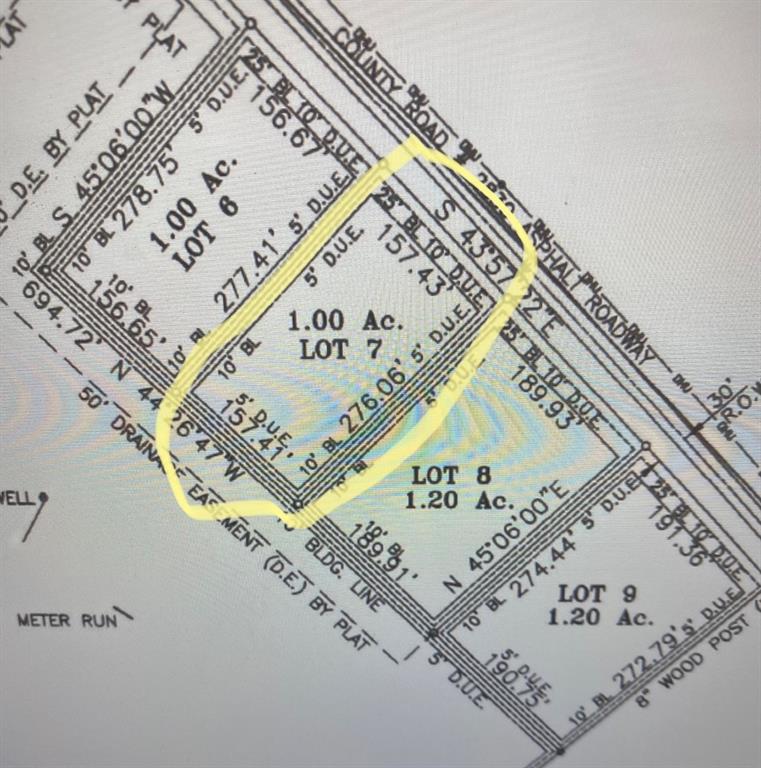 This is a great lot for the perfect house. These are 1 acre lots. This area is quaint and rural. Country living at its best. Hayes Quality Homes is the preferred builder.