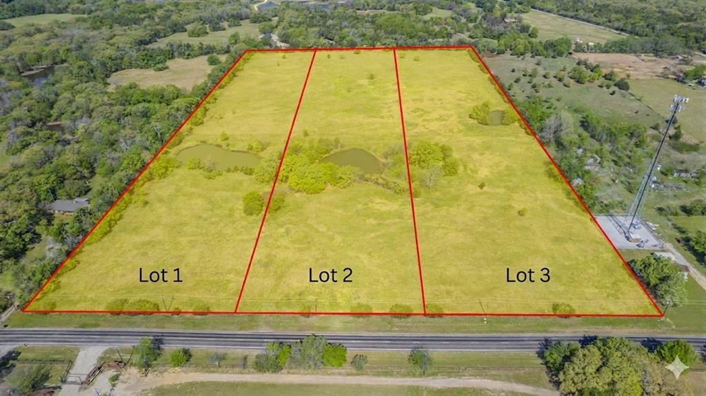 Rare opportunity to own a piece of wide-open Texas land in Terrell! Lot 1 offers a quiet, private setting with scattered trees, a pond, and an existing barn — ideal for a custom homesite or weekend retreat. With approximately 10.49 acres, it provides space, character, and functionality all in one tract and is offered at $280,000.

Additional tracts are available, including Lot 2 with a scenic pond and natural views, and Lot 3 featuring open pasture land with easy access and excellent usability. Lots 2 and 3 are offered at $250,000 each. Flexible options for those looking to build, invest, or expand.