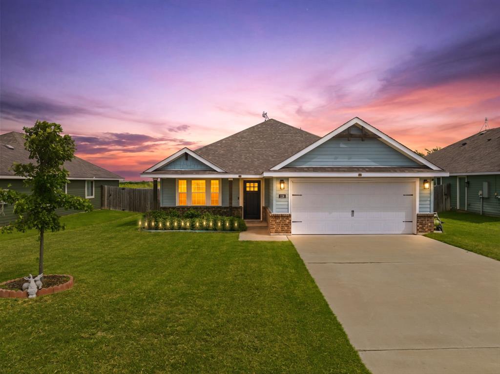 Come see this newer built and BEAUTIFULLY maintained, one-owner home in the desirable Pattons Mill development! Offering a functional and versatile floor plan, it has the perfect opportunity you to come in and make it your own! Isolated primary suite provides privacy, an abundance of counter space, walk in closet, and a large walk in tile shower. The floor plan is one of the most popular for a reason- the combined dining, living, and kitchen creates a sizeable area for gathering making the home feel so spacious! One of the property's standout features is its premium location, backing up to a large open field, providing added privacy with no homes directly behind you. The fully fenced backyard offers plenty of room for pets, children, or even just relaxing on the porch to enjoy fresh air. Located roughly half a mile from I-35, this home is also perfect for commuters as it offers easy access to both Waco and the DFW Metroplex, making it an excellent option for commuters who still want to maintain a charming and slow pace of a small town lifestyle.