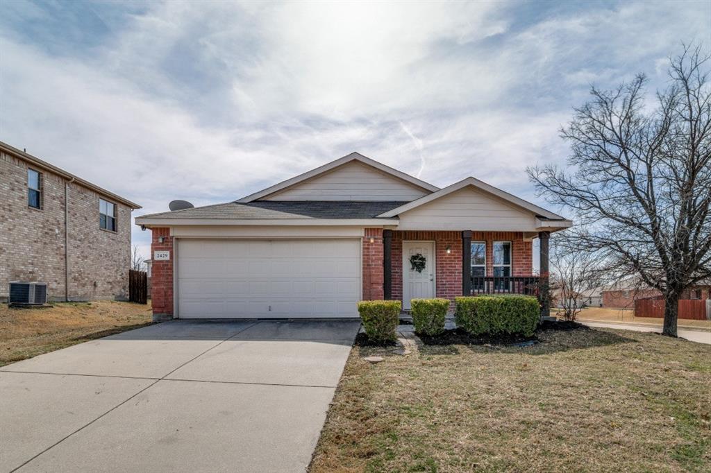 Beautiful open concept, updated home on large corner lot.  Immaculate interior featuring 3 large bedrooms, 2 baths, 2 living, 2 eating areas with a split bedroom arrangement.  Front living could be formal, or a killer game room.  Kitchen features quarts countertops, island, fridge to remain, freshly painted cabinets, opened to dinette area, into the living area with space for large entertainment center for those entertainment enthusiast.  Primary bedroom which is split from other bedrooms for privacy features an ensuite bathroom with tub shower combo, quartz counter tops, and walk in closet.  2ndary bedrooms feature privacy, walk in closets, and privacy.  Freshly painted home with wood like tile flooring for easy maintenance.  Backyard is huge which leaves endless possibilities.  Front porch area is covered with wood railing and could be perfect for additional seating which gives an inviting first impression.  Price just reduced, don't miss out on a great opportunity.