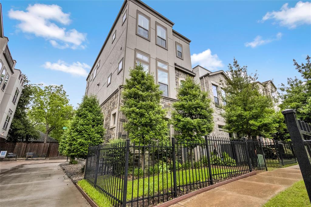 Located in one of Dallas’ most desirable areas next to Highland Park, this contemporary three story home offers convenience, accessibility to the heart of the city, and quick access to the Tollway. Just minutes from Inwood Village, Highland Park Village, and Dallas Love Field, you are perfectly situated for exclusive shopping, everyday essentials, and the most active culinary scene in Dallas.

Enjoy seamless access to both Uptown Dallas and Downtown Dallas, with premier nightlife and major employment hubs just a short drive away while still offering a relaxed, private residential setting.

Built in 2018, this home features a clean, modern aesthetic paired with a functional layout designed for both everyday living and entertaining. The second floor showcases an open concept design where the kitchen, dining, and living areas flow effortlessly together. A large island anchors the kitchen, complemented by quartz countertops, gas stoves, and French windows. Sunlight fills every corner of the space, enhancing the contemporary finishes and overall sense of luxury and openness.

The primary suite serves as a private retreat with ample natural light and a luxurious ensuite bath that includes dual sinks, a soaking tub, and a spacious walk in closet. Each bedroom in this home offers its own ensuite bathroom, providing comfort, privacy, and flexibility for guests, family members, or for use as a private office.

This home is steps away from a coffee shop, gated dog park, and pool. With 3 bedrooms, 3.5 bathrooms, and a wide 2 car garage, this home combines modern design with a highly desirable location that keeps you closely connected to the most sought after areas of Dallas while still offering a private, tucked away space to call home.