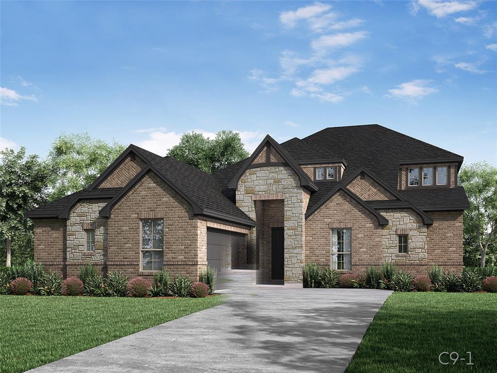 NEW JOHN HOUSTON HOME IN DOVE CREEK IN MIDLOTHIAN ISD. This New Home features 4 Bedrooms, 3.5 Full Baths, a Study, Open Kitchen Breakfast Nook w Window Seat & Built in Coffee Bar! Home includes Brick & Stone exterior, wide extended formal foyer, half bath and laundry room off of the garage, large downstairs Study with French doors, downstairs Mothers Guest Bedroom Suite with Full Bathroom, downstairs Spacious Master bedroom bathroom with HIS AND HER master closets, upstairs 2 bedrooms and a full bath upstairs, open concept kitchen breakfast nook family room with large kitchen island with Painted Cabinets ideal for entertaining, 8 ft. tall Interior doors, wood-burning fireplace, breakfast nook with window seat, easy access to covered patio, and much, much more! This is a MUST SEE! MOVE IN READY!