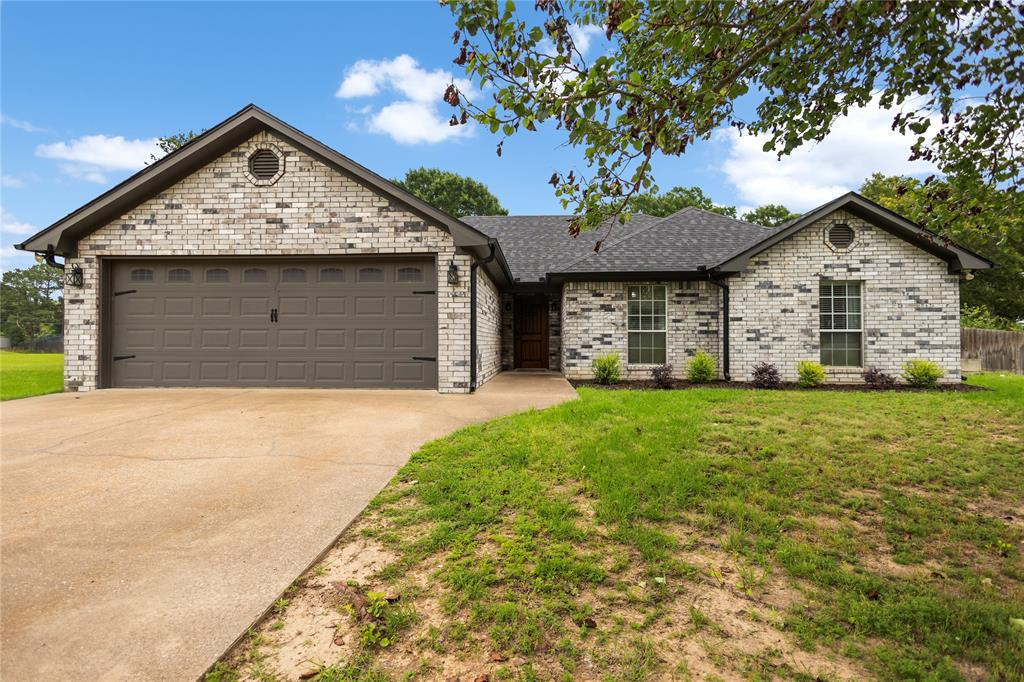 Welcome to your slice of East Texas charm! Situated on 2.08 acres in Hallsville ISD, this well-maintained 3-bedroom, 2-bath home offers an inviting open floor plan perfect for everyday living and entertaining. Built in 2001, you’ll love the updates from an ENTIRE HVAC system, TANKLESS water heater, fresh paint, newer roof and gutters, and stylish quartz countertops that add a modern touch to the kitchen. Enjoy relaxing mornings or peaceful evenings on the screened-in back porch, overlooking the fenced backyard—ideal for pets or play. A small shop adds extra space for hobbies, storage, or weekend projects. With room to roam and updates already done, this one checks all the boxes!