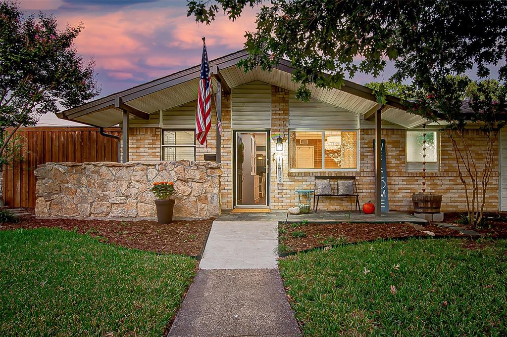 Discover comfort and style at the core of Plano in this spacious home. Dive into each photo's captions to unravel what makes this residence uniquely stand out. This 4-bedroom home boasts 3 main-floor bedrooms, & a master suite with vaulted ceilings, & an enclosed sitting porch on the second floor. The updated kitchen features new cabinets, modern appliances, and a sleek countertop with a convenient pot filler. Gather around the wood-burning fireplace for family time & cozy evenings. Both bathrooms showcase stylish remodels, reflecting a commitment to aesthetics and functionality. Step outside to the amazing backyard, designed for entertainment with string lights, a fireplace, lush greenery, and 2 storage sheds. This property is a lifestyle, offering a perfect blend of indoor comfort and outdoor bliss. Schedule a viewing today and step into a world of refined living that combines elegance with functionality. Washer, Dryer, and refrigerator convey with the sale.