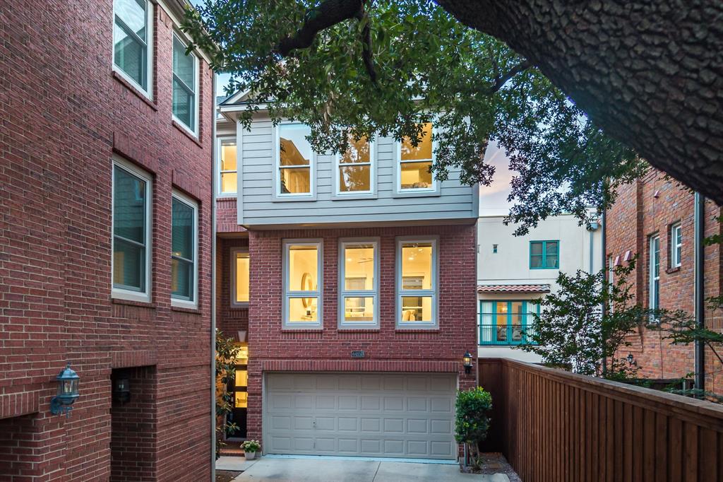 4415 Holland Avenue, Unit D is a detached home offering timeless architecture, exceptional privacy, and an unbeatable location in the heart of Dallas. With no HOA, no shared walls, and a thoughtfully designed floor plan, this home combines classic style with modern conveniences and impressive energy-efficient upgrades.

Natural light fills the well-appointed living spaces, while the kitchen features a new Wolf dual-fuel range, a charming breakfast nook, and access to a private balcony overlooking the open greenspace next door. Each of the three spacious bedrooms includes its own en-suite bath, offering comfort and privacy for guests or a dedicated home office.

Designed with efficiency and convenience in mind, the home features 20 fully owned solar panels, a new impact-resistant roof with radiant barrier technology, solar-powered roof vents, a tankless water heater, newer windows, a 50-amp electric vehicle charger, and zoned HVAC. Smart home features include Lutron automated shades and lighting throughout, while the epoxied garage floor adds a polished finishing touch.

Enjoy a highly walkable lifestyle just moments from Whole Foods, Highland Park Village, the Shops of Highland Park, Katy Trail, Turtle Creek, and Knox. Ideally located near Love Field Airport, the Medical District, Uptown, Oak Lawn, Highland Park, and Downtown Dallas, this home offers easy access to some of the city's best dining, shopping, entertainment, and major commuter routes.