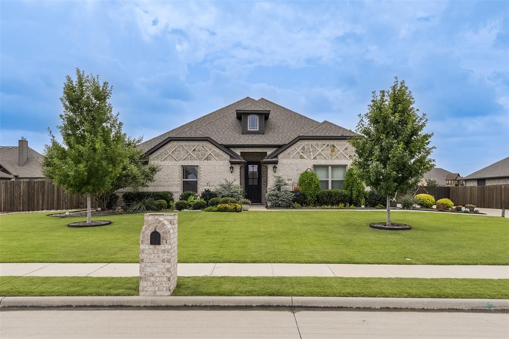 Some homes check the boxes. This one gives you options. Tucked into sought-after Sandstone Ranch, where the streets are wider, the lots are larger, & custom homes still feel custom. From the moment you arrive, the pride of ownership is impossible to miss. The lawn is beautifully maintained, the home is spotless, & every space has been thoughtfully cared for. The beauty of this floor plan is that it adapts to your life. Need 4 bedrooms? Done. Prefer 3 bedrooms + an office? Easy. The versatile flex space can serve as a 2nd living area, game room, homeschool room, playroom, lounge, or formal dining room. Instead of forcing you into a layout, this home gives you the freedom to decide how you want to live. At the center of the home, the kitchen offers generous counter space, abundant cabinetry, & a walk-in pantry that makes daily life easier. The split-bedroom arrangement creates privacy for the oversized primary retreat, while the massive walk-in closet is large enough that it has doubled as a home office for the current owner. Step outside & you'll quickly understand why the back patio is a favorite spot. Electronic screens transform the covered outdoor living space into a comfortable extension of the home, creating a place to enjoy morning coffee, host friends, or unwind after a long day regardless of the season. A useful storage shed adds functionality, while the custom construction, thoughtful design, & meticulous upkeep set this home apart from the cookie-cutter options in today's market. Beyond the home itself, the location is hard to beat. Convenient access to everyday essentials. 173 Hackney deserves a spot at the top of your list!