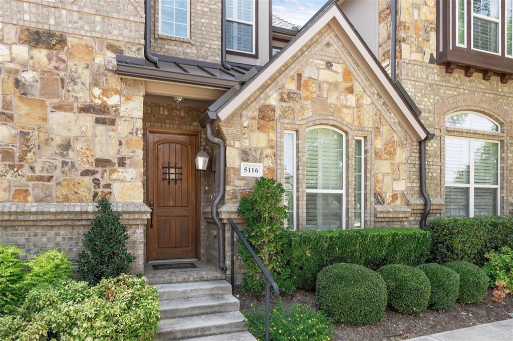 Beautiful Colleyville Townhome in Gated Community with all the bells and whistles! Smart floor plan w-kitchen, dining, living & primary suite down, second living, media & 2 bedrooms up. Gourmet Island kitchen w-stainless steel appliances, high end gas cooktop w-griddle, double ovens, walk in & butlers pantry, ample counter space. All the rooms in this home are oversized & include walk-in closets, providing generous storage options. Lrg. primary suite, lrg bath w-dbl vanity, sep shower, walk-in closet w-built-ins for added luxury. Media rm is wired for the perfect home theater experience. High quality craftsmanship & upgrades throughout. Freshly stained hand scraped hard wood floors, neutrally painted walls (2023), art niches, high ceilings, solid core doors, granite countertops throughout. Tranquil neighborhood has fountained ponds & walking trails, convenient to shopping, dining & DFW airport. A must see! Walking distance to all 3 Heritage schools & easy access to major highways.