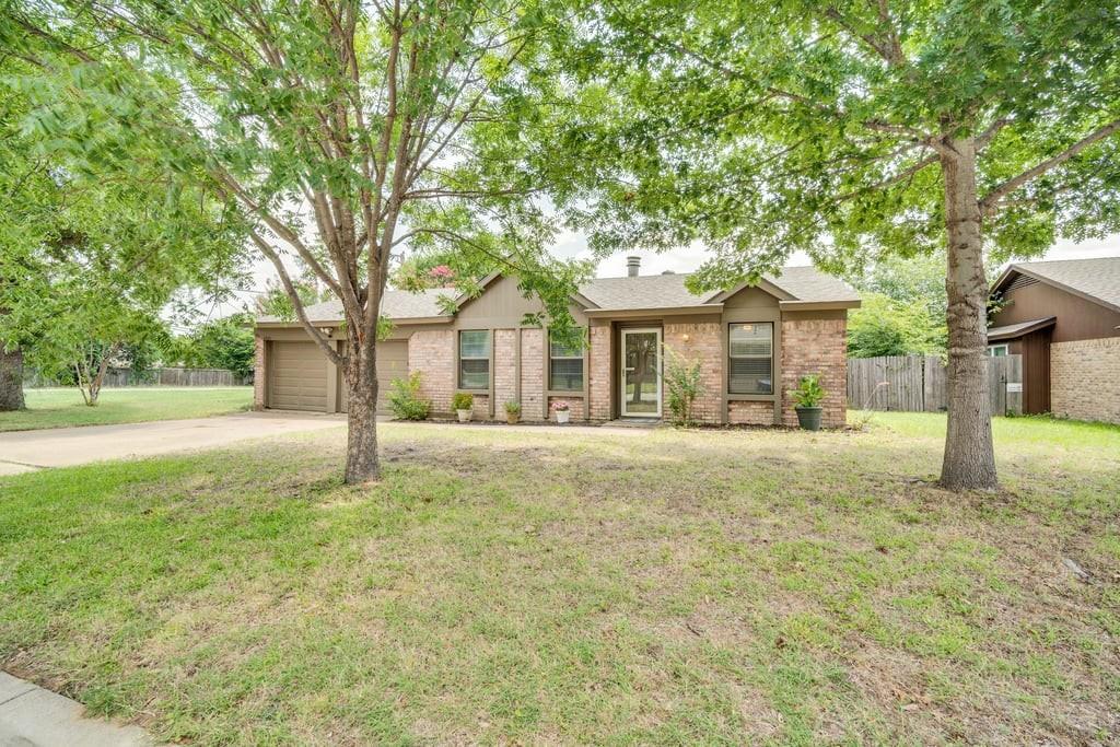 Welcome home to 3501 French Wood Drive! Tucked away in a quiet Southwest Arlington neighborhood and feeding into highly sought-after Martin High School. This warm and welcoming single-story home has been beautifully updated and sits on a corner lot. Step inside to find a bright, inviting layout featuring a newly transformed kitchen that serves as the heart of the home. You will love cooking and gathering around the premium quartz countertops, complete with a brand-new sink, modern faucet, freshly painted cabinets, a timeless subway tile backsplash, and upgraded lighting.

The entire interior feels fresh and clean with a brand-new coat of neutral paint, new carpet in the bedrooms, and new ceiling fans throughout to keep things comfortable year-round. Beautiful vinyl plank that looks like wood but much easier to care for, flows throughout. Outside, the home features updated wood trim and fresh paint (last year),  a newly replaced garage interior door, and the ultimate peace of mind with a brand-new roof installed in June 2025. Nestled in an incredible community, you are just a short walk or drive from lovely local parks, a fantastic mix of local restaurants, and great shopping centers with quick, easy access to I-20. It is full of charm, and ready for its next chapter!