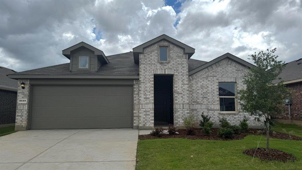 Welcome to D.R. Horton's master planned community of Rosewood at Beltmill and EMS ISD! Gorgeous Single Story 4-bedroom Justin floorplan-Elevation C, Complete and Move-in Ready! Great open concept floorplan with spacious Living opening to Dining and large Chef's Kitchen with an abundance of Cabinet and Counter space, Granite Countertops, seating Island, Stainless Steel Appliances, electric range and Walk-in Pantry. Front secondary Bedroom-optional Office area. Large primary Bedroom with 5-foot oversized shower and walk-in Closet. Luxury vinyl flooring at entry, Hallways and Wet areas plus America's Smart Home Technology Pkg. Covered front porch and back Patio, 6-foot wood privacy fenced backyard. Landscape Pkg with full sod, Sprinkler System and much more! Community Pool, Park, Dog Park and on-Site Elementary School.