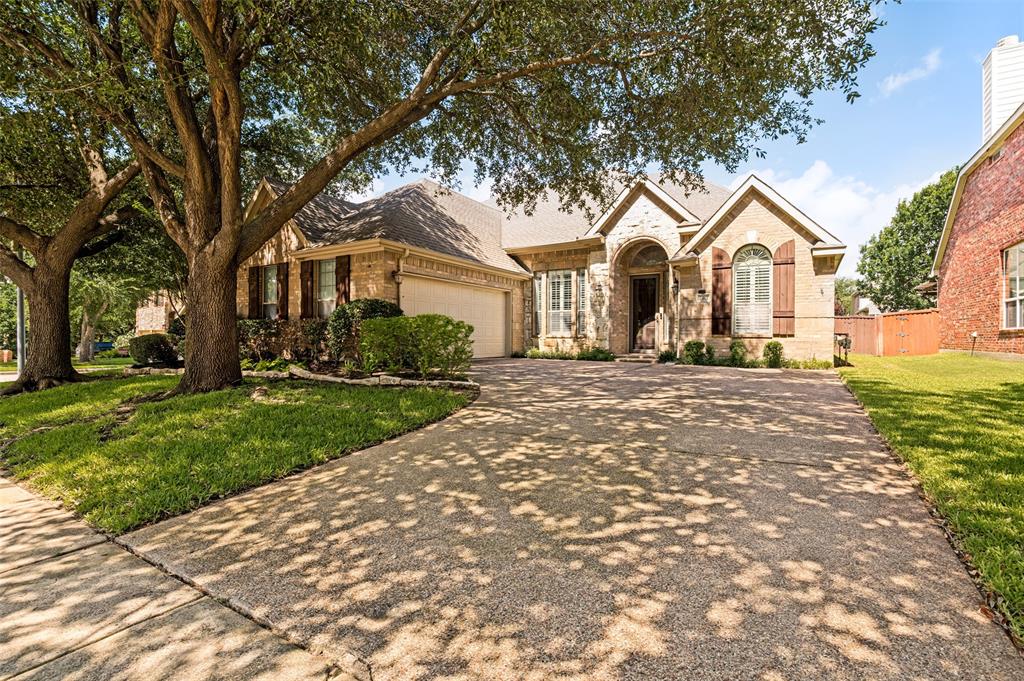 Rare Opportunity in the Prestigious Gated Estates of Little Bear! This beautifully updated home offers the perfect blend of comfort, style, and convenience. A welcoming entry is flanked by a formal dining room and a private study with French doors, creating ideal spaces for both entertaining and working from home. The updated kitchen shines with quartz countertops, light cabinetry, and a convenient butler’s pantry, all opening seamlessly to the spacious family room featuring engineered hardwood floors and a charming brick fireplace. A sunny breakfast area with a bay window overlooks the backyard, filling the space with natural light.

The thoughtfully designed floor plan places all bedrooms and two full baths on the main level, while an oversized game room and half bath upstairs provide the perfect retreat for recreation and guests. Step outside to your private outdoor living space complete with a large covered patio, built-in grill, and cozy brick fireplace—ideal for year-round entertaining.

Residents of Estates of Little Bear enjoy scenic walking trails, picturesque ponds, and beautiful fountains just moments away. Conveniently located near major highways for an easy commute throughout the Metroplex and just minutes from the shopping, dining, and entertainment of Glade Parks, this exceptional home combines gated-community living with unmatched accessibility. Don't miss this rare opportunity!