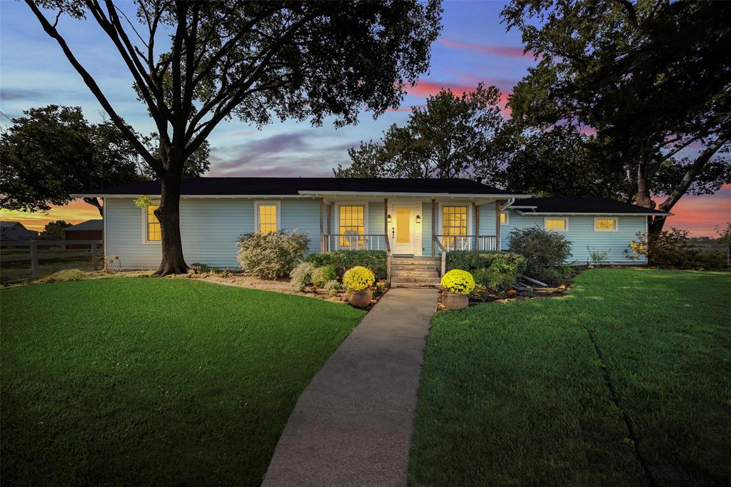 Welcome to your dream property! This ranch-style house offers a perfect blend of comfort & functionality. Situated on the premises is a recently remodeled ranch house, boasting modern upgrades such as quartz countertops, new HVAC & roof. Interior has been thoughtfully updated to create a cozy & inviting ambiance. For the equestrian enthusiasts, there's a spacious 5 stall horse barn that provides ample room for your animals & a pole barn that offers extra storage for equipment & supplies. Surrounding the property, you'll find cross fenced pastures, allowing for efficient management of livestock & optimal utilization of the land. For those with furry friends, a set of 12 full-functioning dog kennels are available, complete with misting system, water & electric, ensuring the utmost comfort for your beloved pets. With its well-maintained grounds, thoughtful amenities & a perfect balance of modern upgrades & natural beauty, this property offers a unique & captivating living experience.