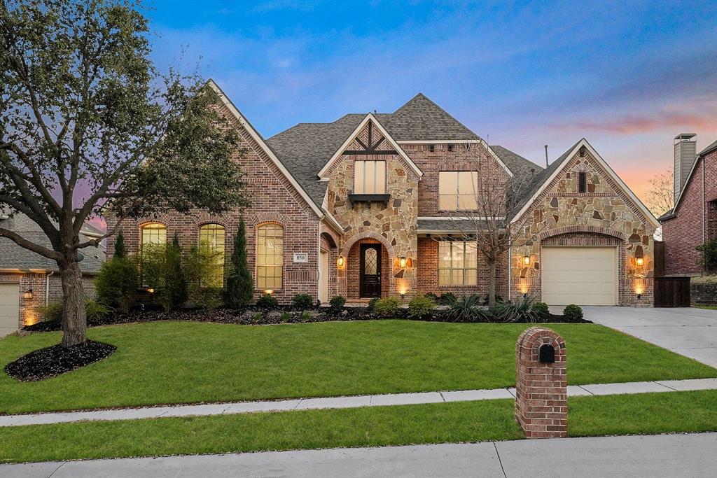 A beautifully crafted Drees Custom Home located in the highly sought-after Willow Ridge community of Prosper and zoned to top-rated Prosper ISD. This elegant residence offers 5 bed and 5 baths with a spacious, thoughtfully designed layout that blends luxury, and functionality. From the moment you arrive, the home’s impressive curb appeal and manicured landscaping create a striking first impression. Inside, soaring ceilings, expansive windows, and abundant natural light highlight the home’s refined finishes and open-concept design. The spacious living areas flow seamlessly, creating an ideal environment for both everyday living and entertaining. At the heart of the home is the chef’s kitchen featuring premium appliances, ample counter space, and an oversized island that serves as a great gathering space.The kitchen opens effortlessly to the living and dining areas, making it perfect for hosting family gatherings or casual evenings at home. The luxurious primary suite provides a private retreat with a spa-inspired bath including a soaking tub, walk-in shower, dual vanities, and generous closet space. Additional bedrooms offer comfort and privacy for family and guests while flexible living areas can easily serve as a home office, media room, or game room. Outdoor living is equally impressive with a covered patio featuring a cozy fireplace, creating the perfect setting to relax on cool evenings. A separate cabana with a fully equipped outdoor kitchen provides an incredible space for entertaining and enjoying outdoor dining. The backyard is highlighted by a stunning resort-style pool with elegant water features, creating a private oasis ideal for relaxing or hosting gatherings. Ideally located just minutes from PGA Frisco and the highly anticipated Fields West development, residents enjoy convenient access to championship golf, luxury shopping, dining, entertainment. With exceptional craftsmanship, resort-style outdoor living, and a prime Prosper location