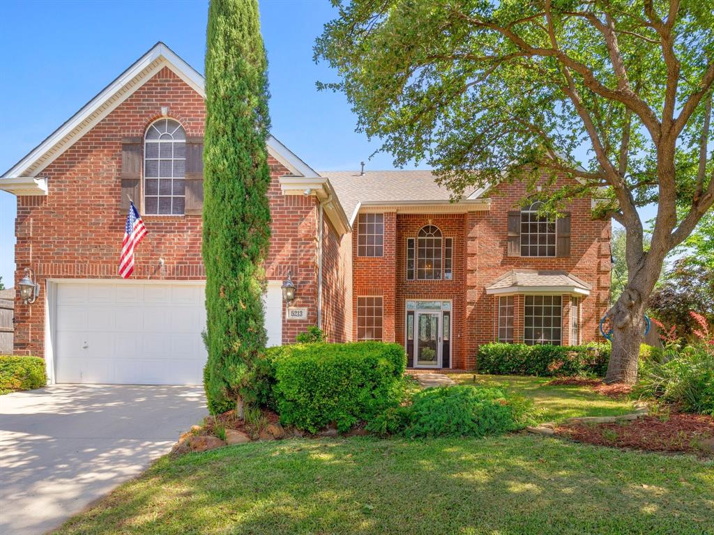 This Park Glen home in the acclaimed Keller ISD has it all with room to grow! Situated on one of the largest lots in the neighborhood, this expansive brick home features two large living rooms downstairs, an oversized office or hobby room, a formal dining room, and a spacious eat-in kitchen. Upstairs you'll find a third living space or oversized game room, a primary suite with a huge walk-in closet large enough to double as a sitting room, and three generously sized guest rooms. Outside, the property truly sets itself apart with a shaded oversized lot, mature trees, open space to play, and a sparkling entertainer's pool. With neighborhood trails, parks, disc golf, tennis courts, and Park Glen Elementary all just steps away, plus easy highway access for quick commutes, you'll love the convenience and amenities of this central location!