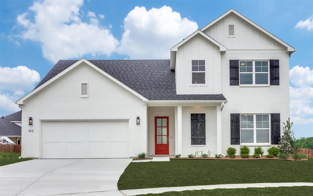 Welcome to the brand-new phase at The Reserves at Trinity. Tucked at the end of a peaceful cul-de-sac and situated next to green space, this Clarity Home residence is located within highly sought-after Aledo ISD and offers a beautiful blend of style and convenience, just under 20 minutes from Fort Worth. This inviting curb appeal and a thoughtfully designed layout, this move-in ready home provides both privacy and functionality in one of the most desirable communities. Inside, you’ll find an open-concept filled with natural light, coffered ceilings, a wood-burning cast stone fireplace, and seamless flow between the kitchen, dining, and living spaces, ideal for both everyday living and entertaining. This home offers 4 bedrooms, with a game room providing flexibility for working from home, a playroom, or additional living space. The private primary suite creates a relaxing retreat and features a board and batten statement wall, along with a spa-inspired bath complete with a freestanding soaking tub, dual vanities, and a spacious walk-in closet. Enjoy a highly walkable lifestyle with nearby access to King Gate Road Park, featuring miles of scenic trails perfect for morning walks and evening outings. You’re also within approximately half a mile of The Shops at Willow Park and The District, offering dining, shopping, and entertainment including Cork & Pig Tavern, Melt Ice Cream, and the Lucchese Amphitheater.
Convenience continues with close proximity to H-E-B, local retail, dining, and medical, while golf enthusiasts will appreciate being just minutes from Squaw Creek Golf Course. Residents of The Reserves at Trinity enjoy community amenities including a pool, fitness center, playground, athletic courts, and scenic greenbelt spaces. Combining modern design, an amenity-rich lifestyle, and an exceptional location, this move-in ready home presents a fantastic opportunity to own in one of Aledo ISD’s most desirable communities.